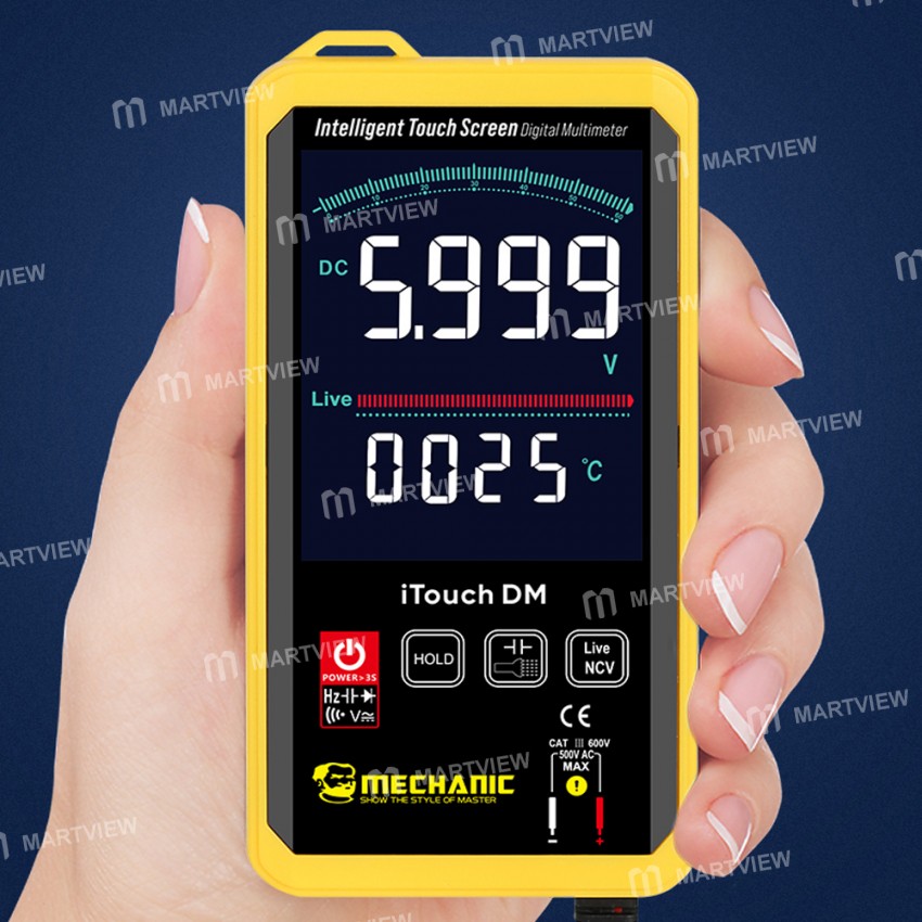 Mechanic iTouch DM Fully Automatic Intelligent Precision Touch Digital Multimeter