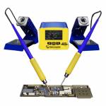 mechanic 210max-dual-station-thermostatic-adjustable-digital-display-soldering-station-2