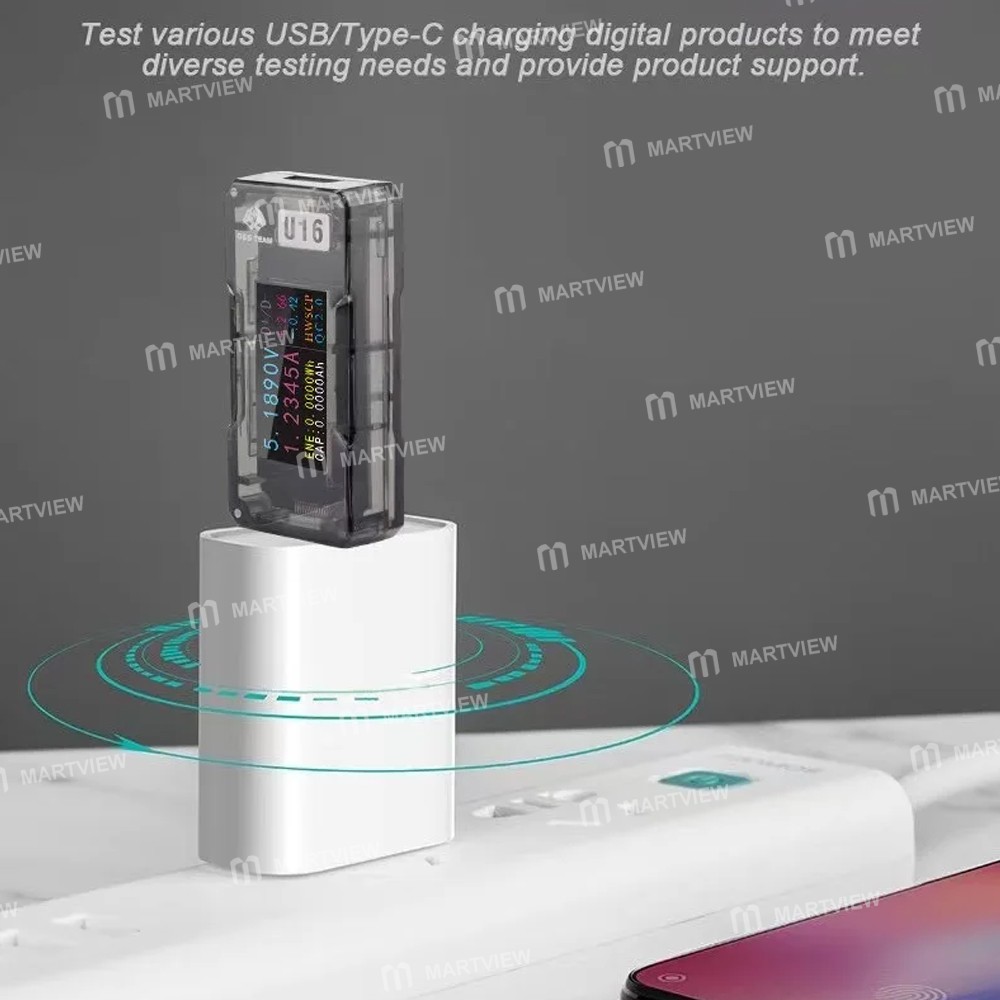 oss u15-u16-type-c-usb-a-dijital-ekran-hızlı-şarj-test cihazı-5