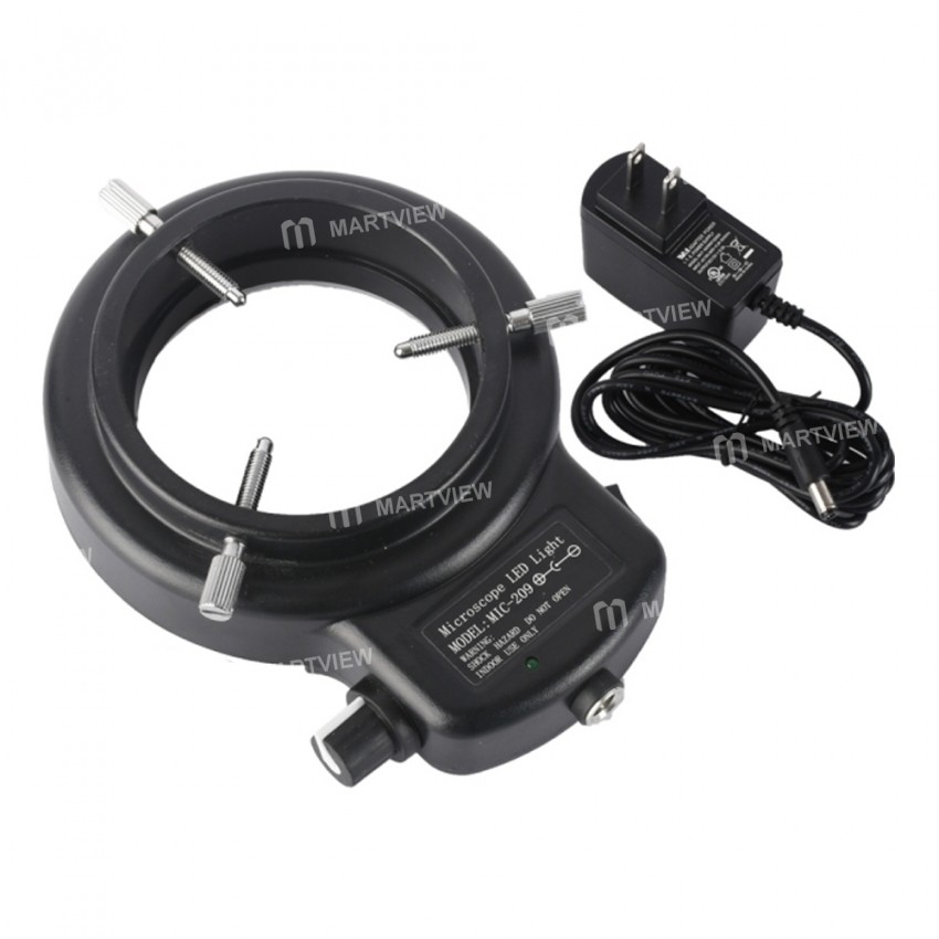 144 LED Stereo Microscope Ring Lamp Microscope Adjustable Ring Light
