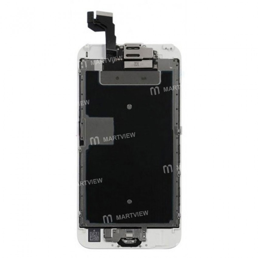 Replacement original LCD display touch screen for iPhone 6 with spareparts home button earphone came