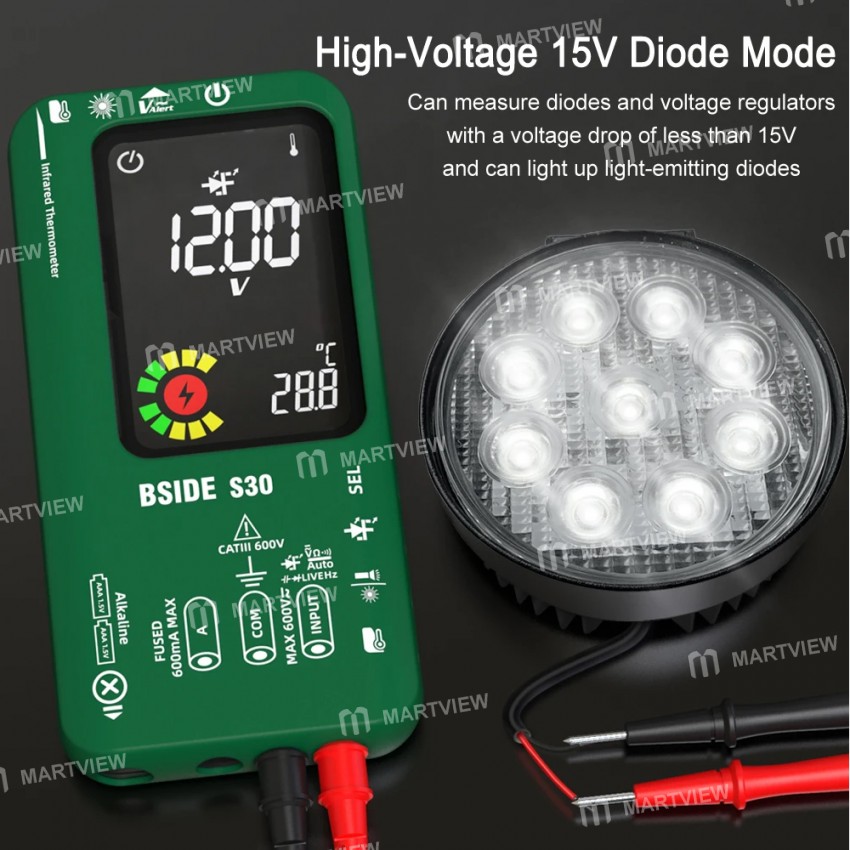 bside s30-dual-mode-powered-smart-color-multimeter-with-ir-temperature-measurement-8