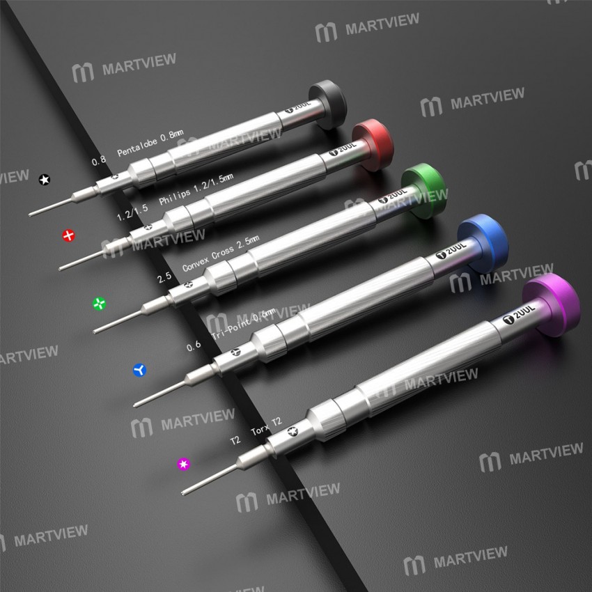 2UUL 3D Aluminum Handle Ultra Hard Magnetic Screwdriver
