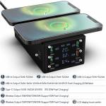 Multi-port 150W QC3.0 Wireless Fast Charging Station with Type-C PD 65W Fast Charging