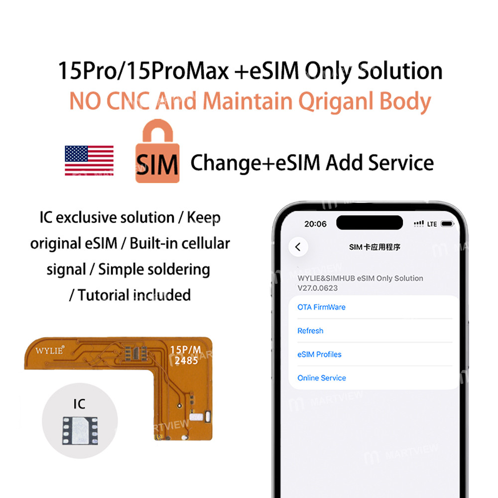 wylie esim-only-solution-no-cnc-maintains-original-body-for-us-version-iphone-15-pro-15pro-max-2
