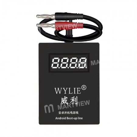 WYLIE Universal DC Power Supply Current Boot Up Test Cable for Android Phones