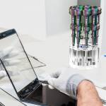 Mechanic R10 Double Bearing 360° Rotating Porous Crystal Storage Box Fits Most Screwdrivers Tweezers