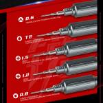 kaisi extra-hard-s2-alloy-steel-2d-screwdriver-for-mobile-phone-repair-13