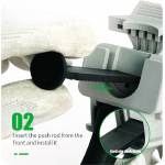 Relife RL-062 High-quality Manual Propelling Metal Buckle Glue Gun