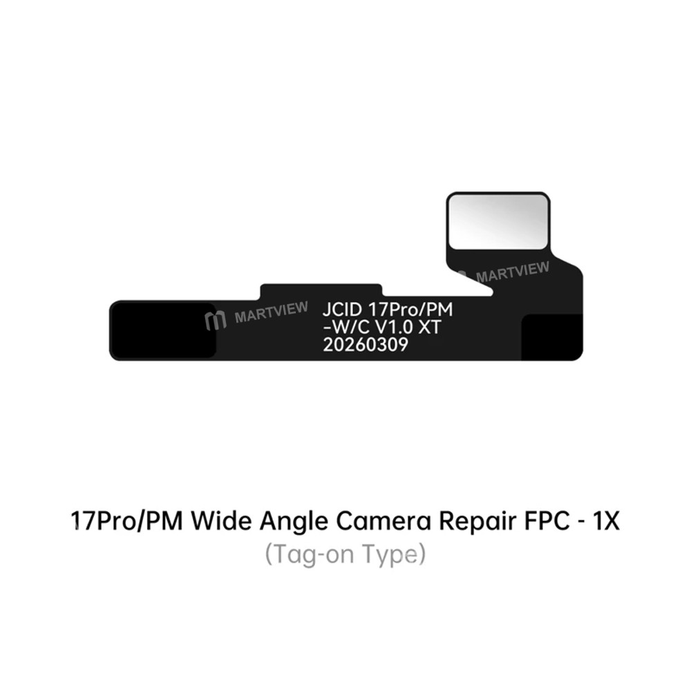 jcid front-and-rear-camera-repair-adaptor-wide-angle-camera-flex-cable-for-iphone-17-series-5