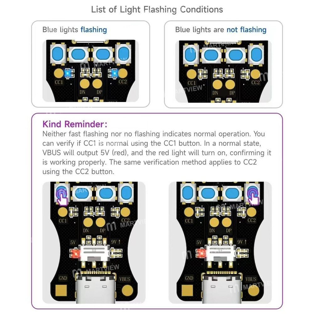 luban type-c-mobile-phone-charging-connector-non-disassembly-inspection-board-4