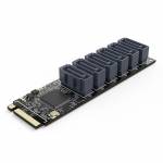 Orico PM2TS6 M.2 M Key to 6 Ports SATA 3.0 PCI-E Expansion Adapter Card