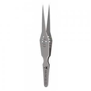 Tribe Tool W-01 High-Precision Stainless Steel Extra-hard Fine-pointed Wide Body Tweezers