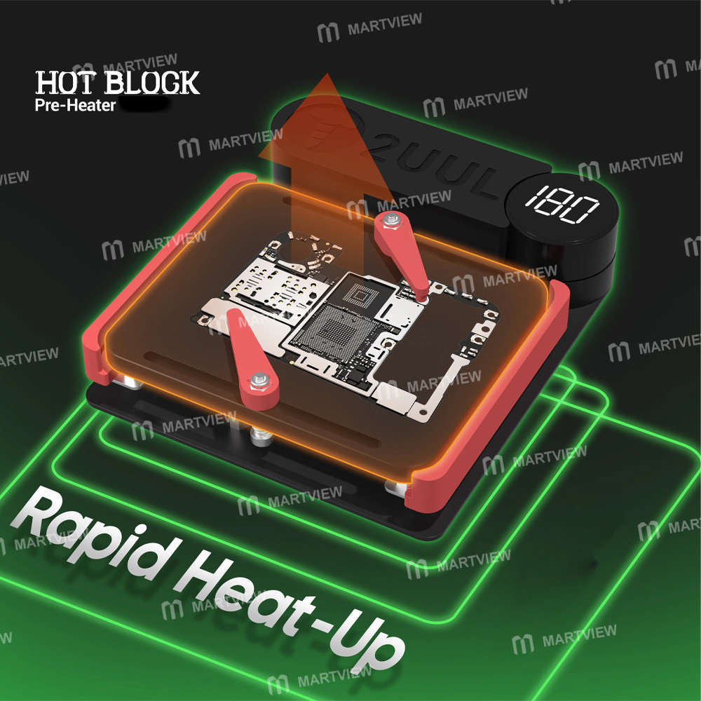 2uul ph11-hot-block-preheater-for-mobile-phone-motherboard-pcb-delamination-rebonding-5