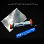 Mechanic S1512 UV Glue Board Green Oil Net Flashlight Soldering Paste Kit for BGA PCB Rework Circuit