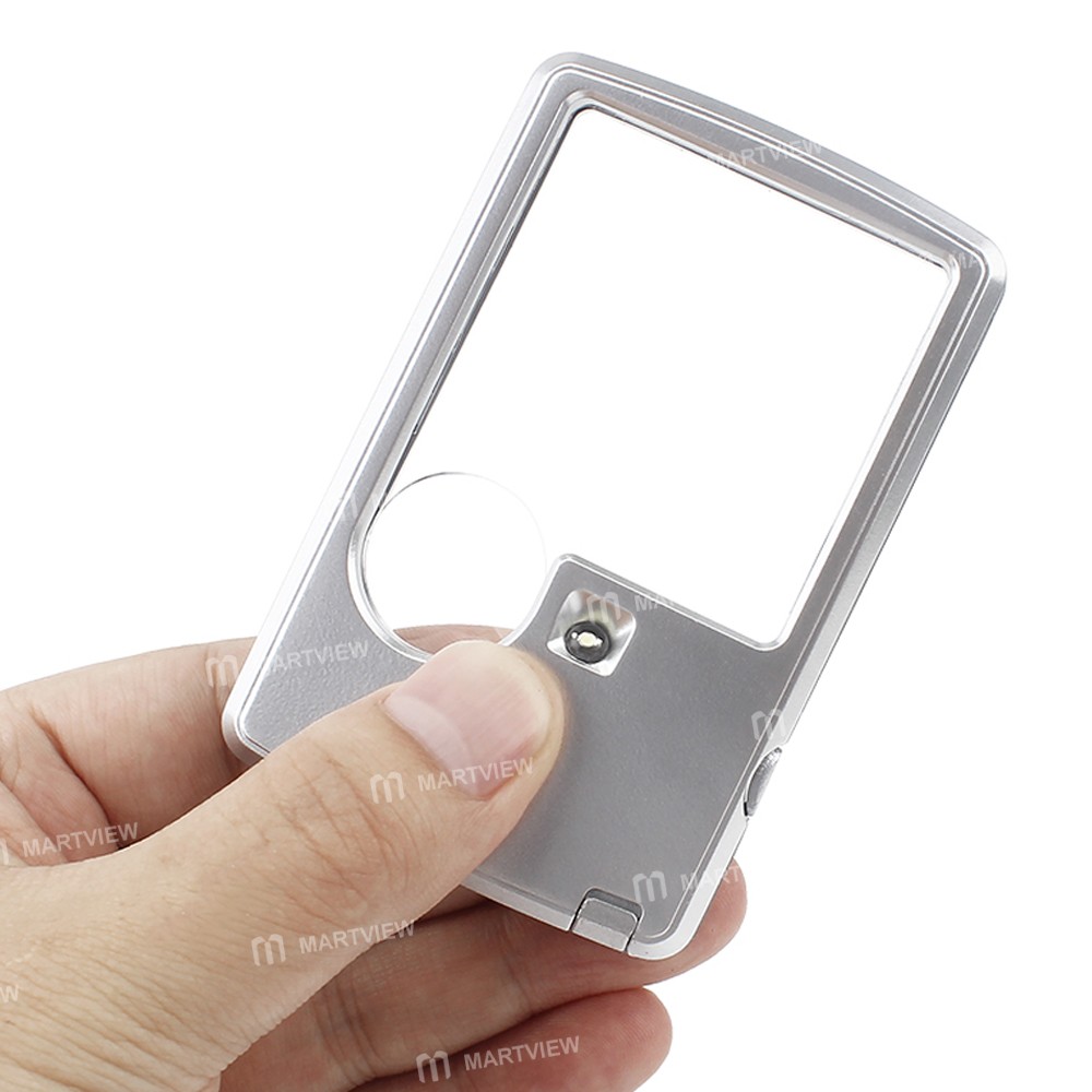 luxianzi portable-3x-6x-card-type-transparent-glass-magnifying-with-led-light-2