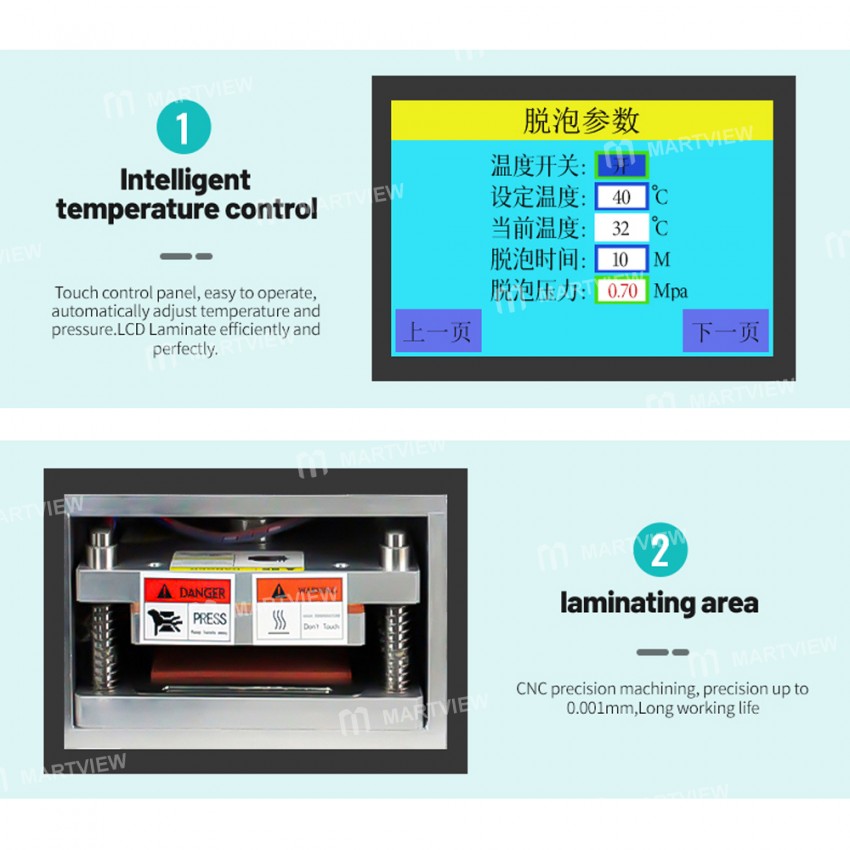 tuoli tl-568-all-in-one-automatic-mobile-phone-screen-lcd-oca-laminating-and-defoaming-machine-4