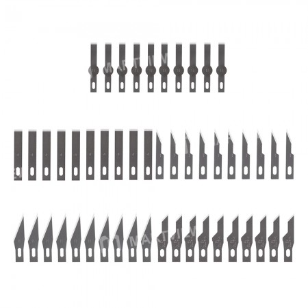 Non-Slip Metal Engraving Craft Knife Tools Set with 10pcs Blades