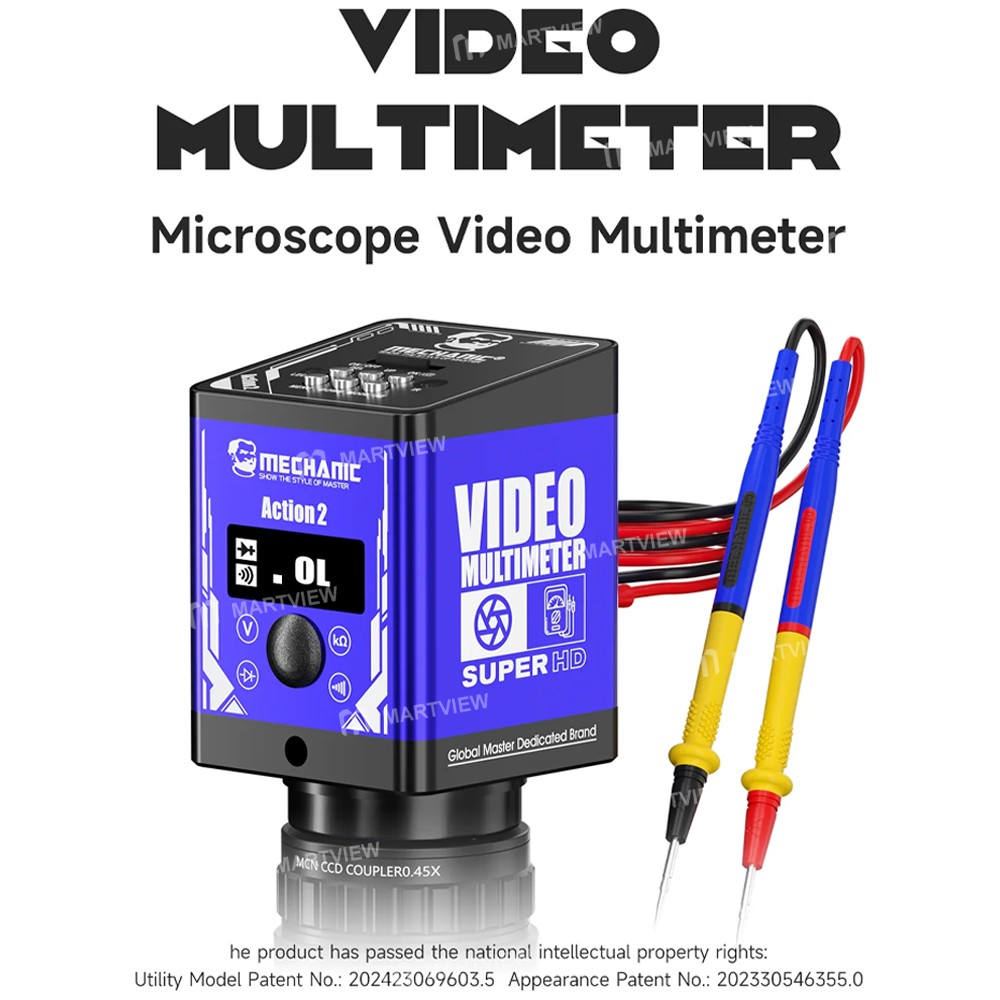 mechanic action-2-38mp-microscope-video-multimeter-supports-multimeter-pen-accurate-measurement-2