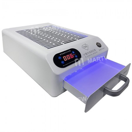 TBK-605 100W 48pcs LED Lights Mini UV Curing Box for LCD Screen Repair