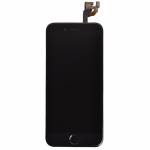 Replacement iPhone 6 LCD with spareparts home button earphone camera etc black
