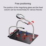 TE-804 Soldering Third Hand Magnetic Universal PCB Motherboard Fixture with Magnifier