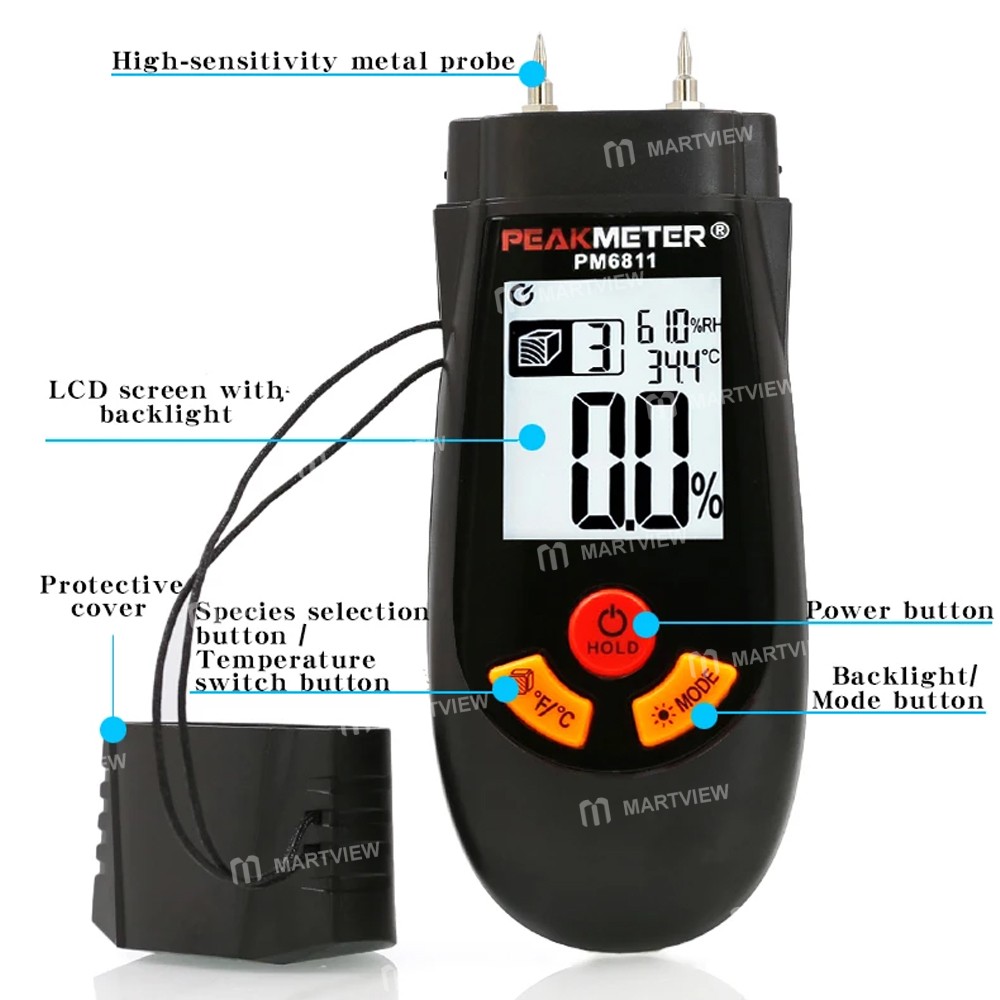 peakmeter pm6811-wood-moisture-meter-for-wood-cardboard-flooring-7