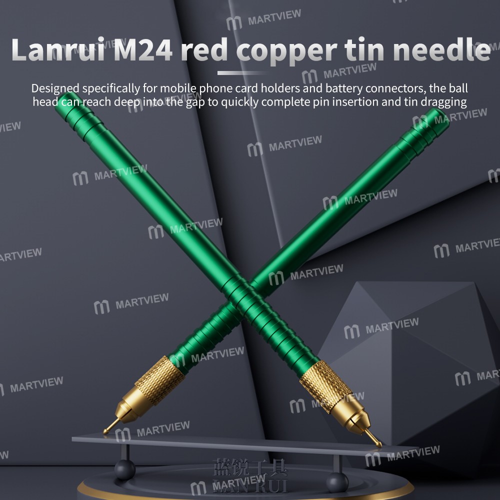 lanrui m24-pure-copper-plating-tin-dragging-needle-set-for-bga-package-chip-desoldering-2
