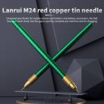lanrui m24-pure-copper-plating-tin-dragging-needle-set-for-bga-package-chip-desoldering-2