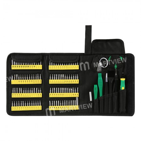 BST-117 126-in-1 Precision Magnetic Screwdriver Kit for iPhone / iPad / PC / Laptop / Camera / Clock Repair