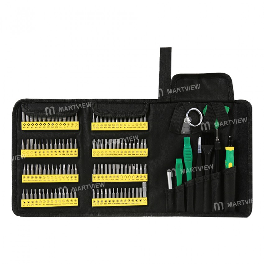 BST-117 126-in-1 Precision Magnetic Screwdriver Kit for iPhone/iPad/PC/Laptop/Camera/Clock Repair