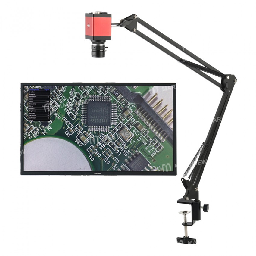Microphone Microscope Camera Extension Bracket Stand