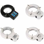 Kaisi 56 / 64 / 72 / 144 LED Adjustable Ring Illuminator Lamp for Stereo Zoom Microscope