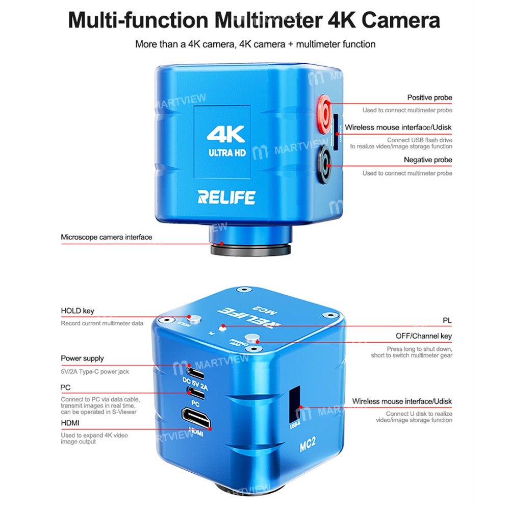 relife mc2-dual-screen-synchronous-display-multi-function-4k-multimeter-camera-15