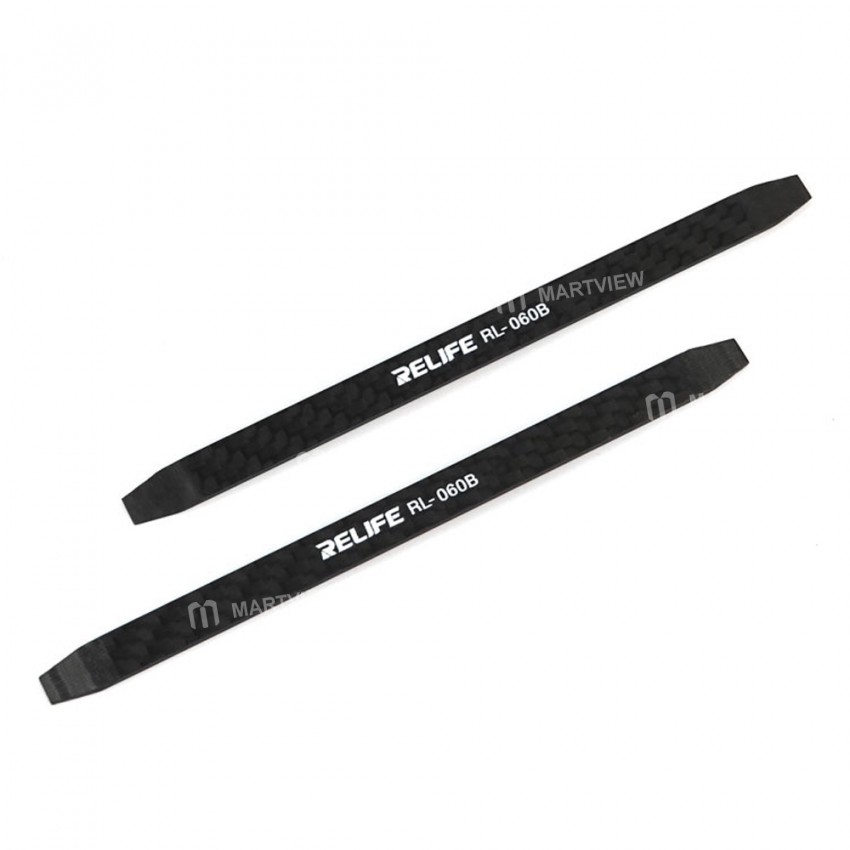 relife rl-060b-non-magnetic-anti-static-mobile-phone-carbon-fiber-disassembly-crowbar-2