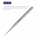 PPD Ultra-fine Anti-magnetic Stainless Steel Tweezers for Motherboard IC Chip Repair