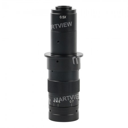 Ultra-clear 0.7-4.5X Continuous Zoom 180 Times Single-tube Optical Lens for Electron Microscope