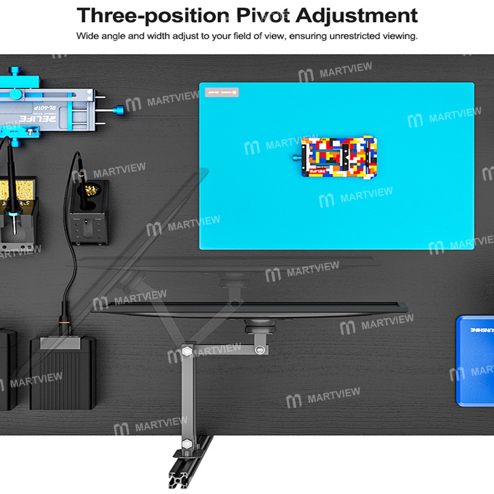 relife ms3-360-rotating-adjustable-tilt-monitor-stand-for-14-to-27-inch-screens-11