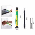 BST-117 126-in-1 Precision Magnetic Screwdriver Kit for iPhone/iPad/PC/Laptop/Camera/Clock Repair