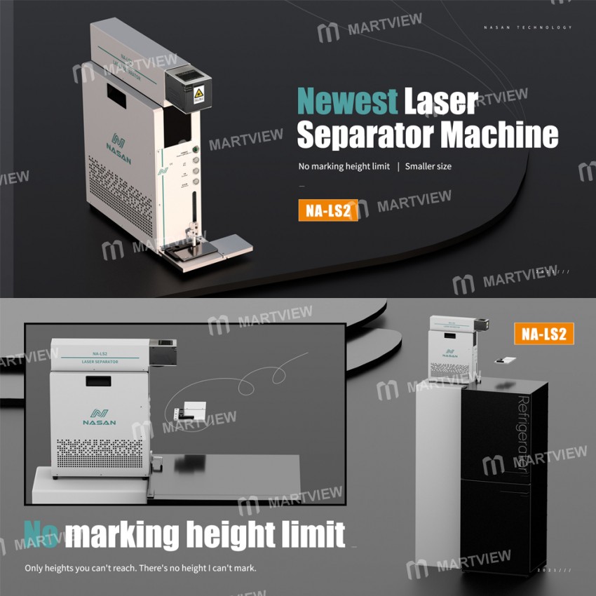 NASAN NA-LS2 Automatic LCD Laser Separation Machine for Battery Cover Separating Back Glass Refurbis