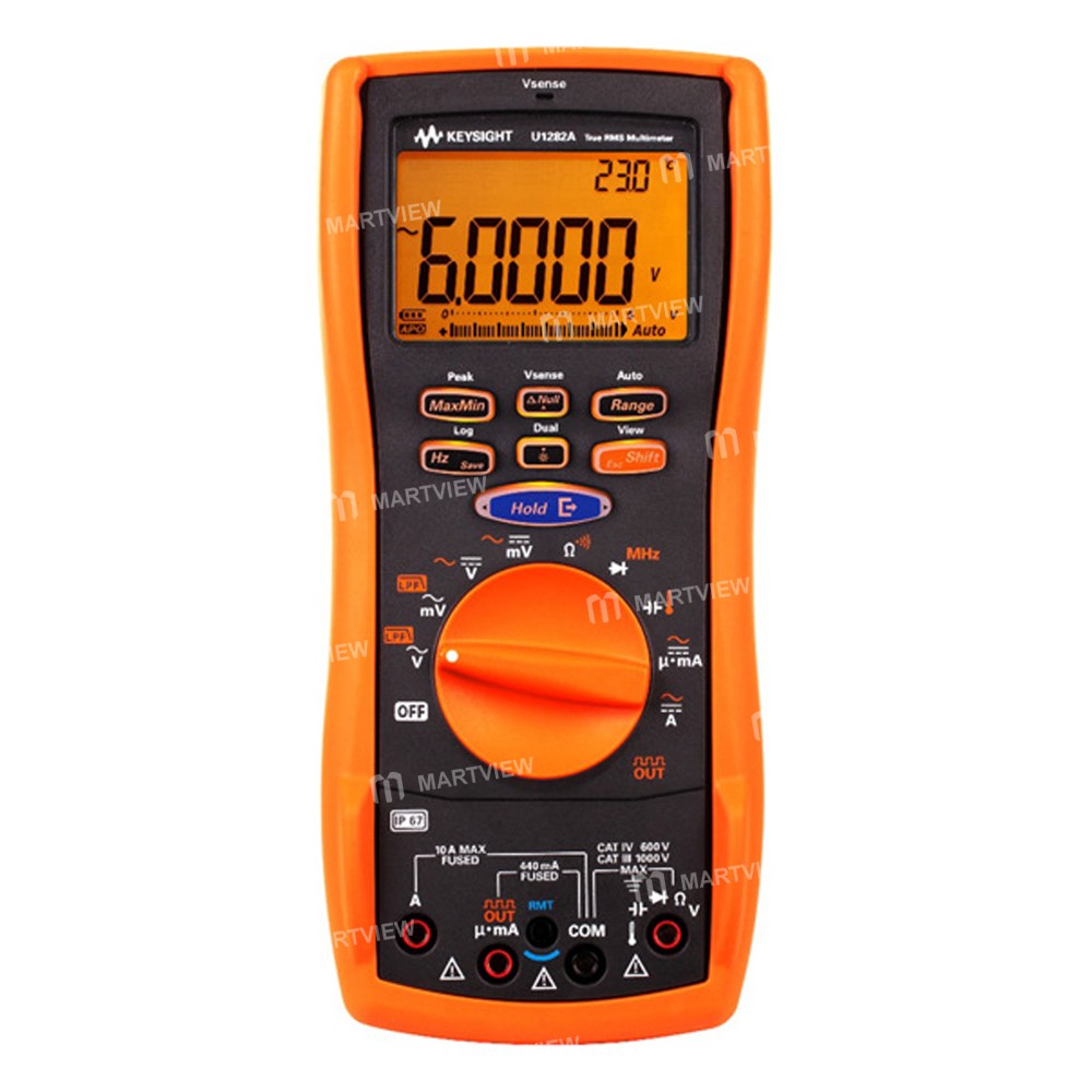 keysight u1280-series-handheld-1000v-high-precision-digital-display-multimeter-with-ip-67-protection