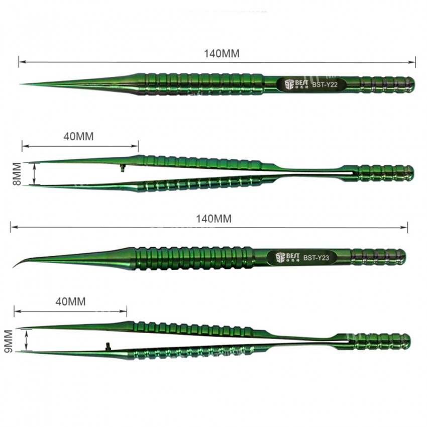 bst y22-y23-precision-titanium-alloy-fingerprint-flying-line-tweezers-for-bga-ic-chip-repair-4