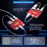 Mega-idea Quick Data Cable Switching Test Board for iPhone / Type-c / Android