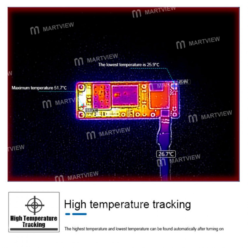Sunshine TB-03 Infrared Thermal Imaging Analyzer for PCB Motherboard Fault Detector