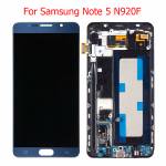 LCD Screen Digitizer Assembly with Frame Replacement for Samsung Galaxy Note 5 N920F - Blue