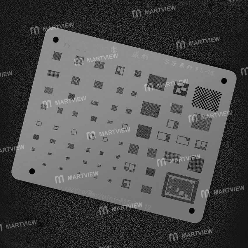 Wylie BGA Reballing Stencil for iPhone / iPad Motherboard Repair