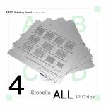 2uul bg01-abcd-bga-reballing-stencil-for-iphone-8-to-16pro-max-without-16e-3
