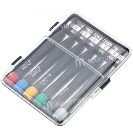 Pro'sKit 8PK-2061 6-in-1 Precision Cross + Slot Screwdriver Set