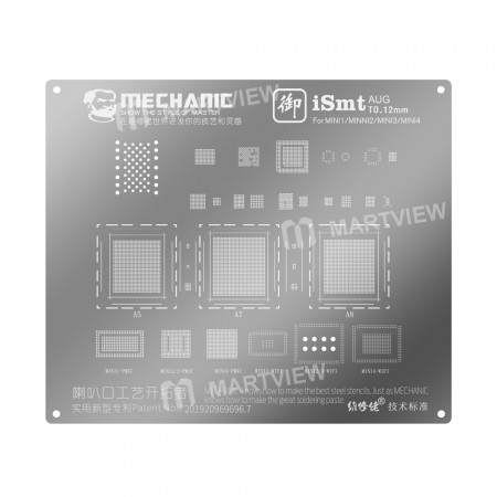 Mechanic iSmt Horn Design Universal BGA Plant Stencil Net for iPad mini 2 / mini 3 / mini 4