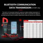 UNI-T UT202S / UT202BT Intelligent Clamp Digital Multimeter with Bluetooth Function
